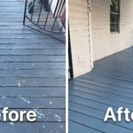 Deck makeover