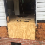 Water damage and new deck