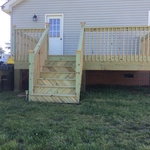 Water damage and new deck