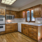 Remodeled kitchen