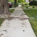City sidewalk