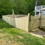 Wood Picket Fence