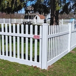 Vinyl Picket Fence
