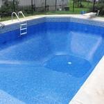 pool liner in the pool #2