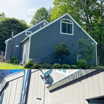Left side before and after
