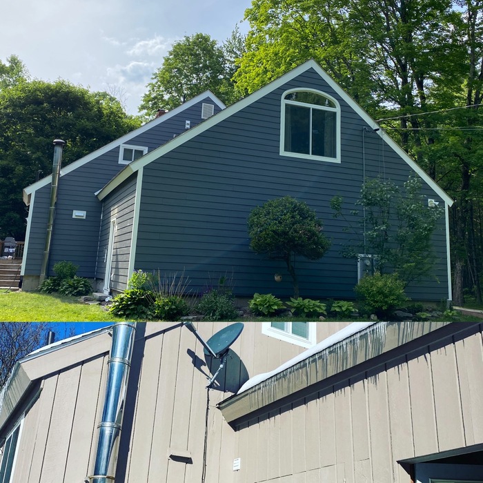 Left side before snd after