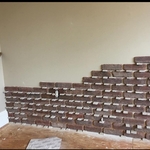 Install brick veneer