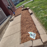 Retention Wall Flower Bed Build