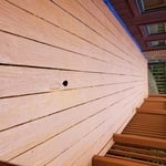 Deck power wash and stain