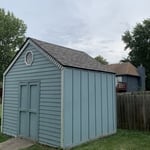 Shed Roof After