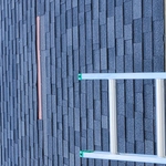 Blown off Asphalt Shingle Repair