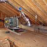 Hvac install and duct
