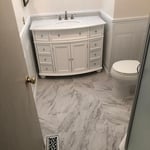 Partial remodel completed