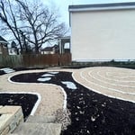 landscape stone install