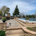 Stone Patio Install