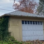 New garage roof
