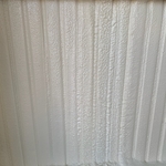 Spray foam close up