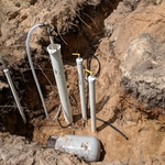 One well two cabins,wintrex valve,buried tank,