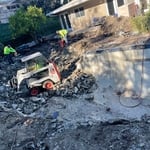 Pool Demolition - Progress Photo