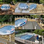 Pool Deck Framing in Progress