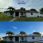 Roof soft wash