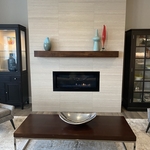 Modern fireplace