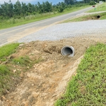 New driveway install
