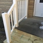 After Photo of step repair
