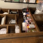 Before of the pantry
