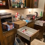 Before of the downstairs bar area