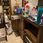 Before of the downstairs bar area