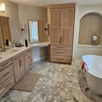 luxury main bath remodel