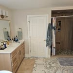 luxury main bath remodel