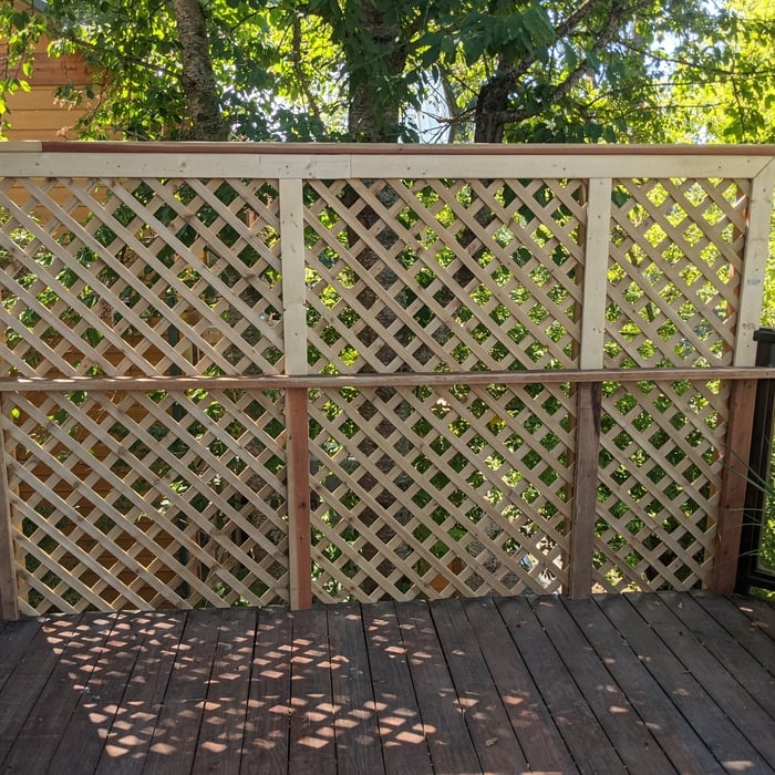 Deck Wind Damage Repair