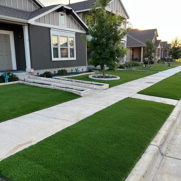 Turf Front Yard