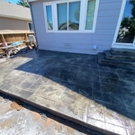Stamped Patio/Walk/Stairs