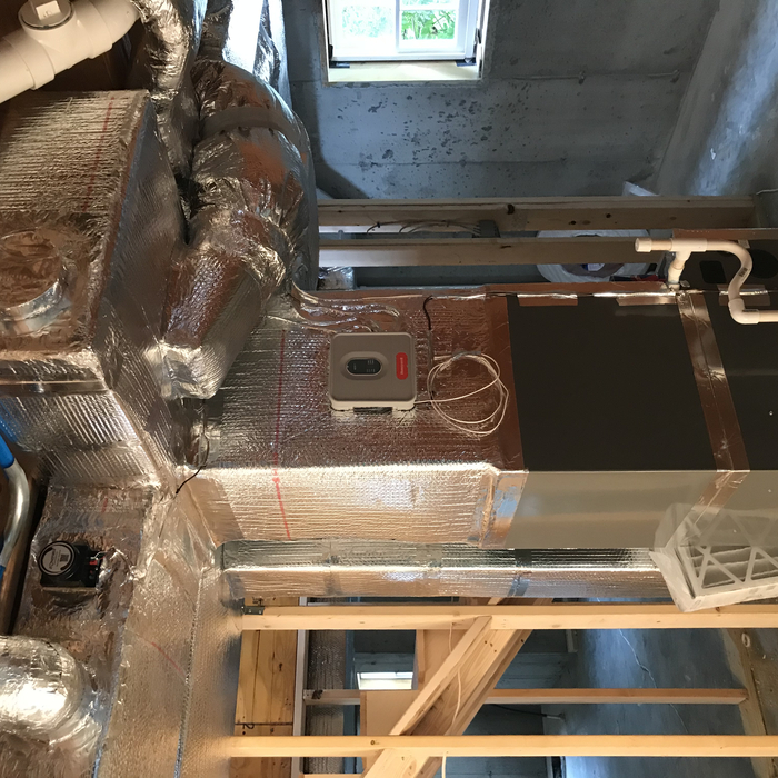 Furnace installation