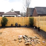Weed barrier laid