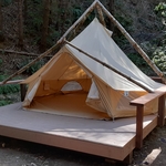 Creek side camp site