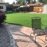 Synthetic turf installati