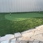 Synthetic turf installati