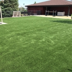 Synthetic turf installati