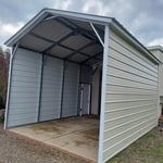 A Frame Vertical RV Cover 12'x20'x12'
