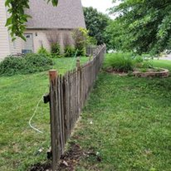 Fence Post Repair