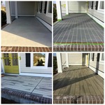 Rustic concrete wood