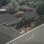 Aluminum Gutter Cover Installation 2nd story