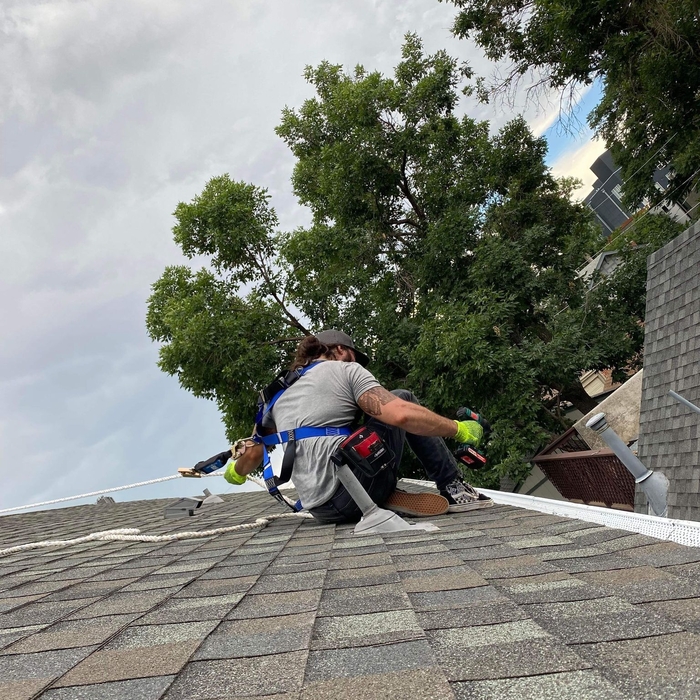 Aluminum Gutter Cover Installation