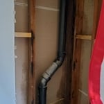 Cracked oilet Drain Line