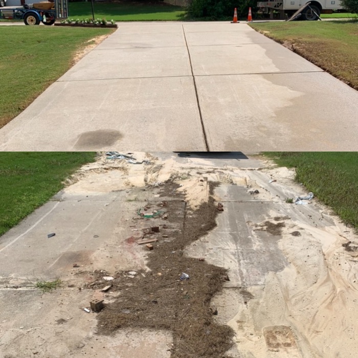 New driveway!
