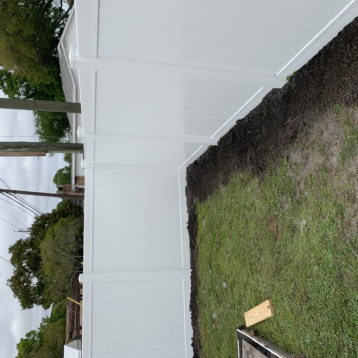 Vinyl Fence Install